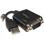 StarTech.com 1ft (30cm) 1-Port Professional USB to Serial Adapter Cable with COM Retention, USB to RS232 Adapter - TAA - Right view