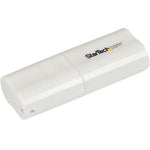 StarTech.com USB 2.0 to Audio Adapter - Sound card - stereo - Hi-Speed USB - Left view