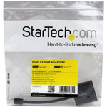 StarTech.com Mini DisplayPort to DVI Adapter, Mini DP to DVI-D Single Link Converter, 1080p Video, Passive, mDP 1.2 to DVI Monitor/Display - Top view