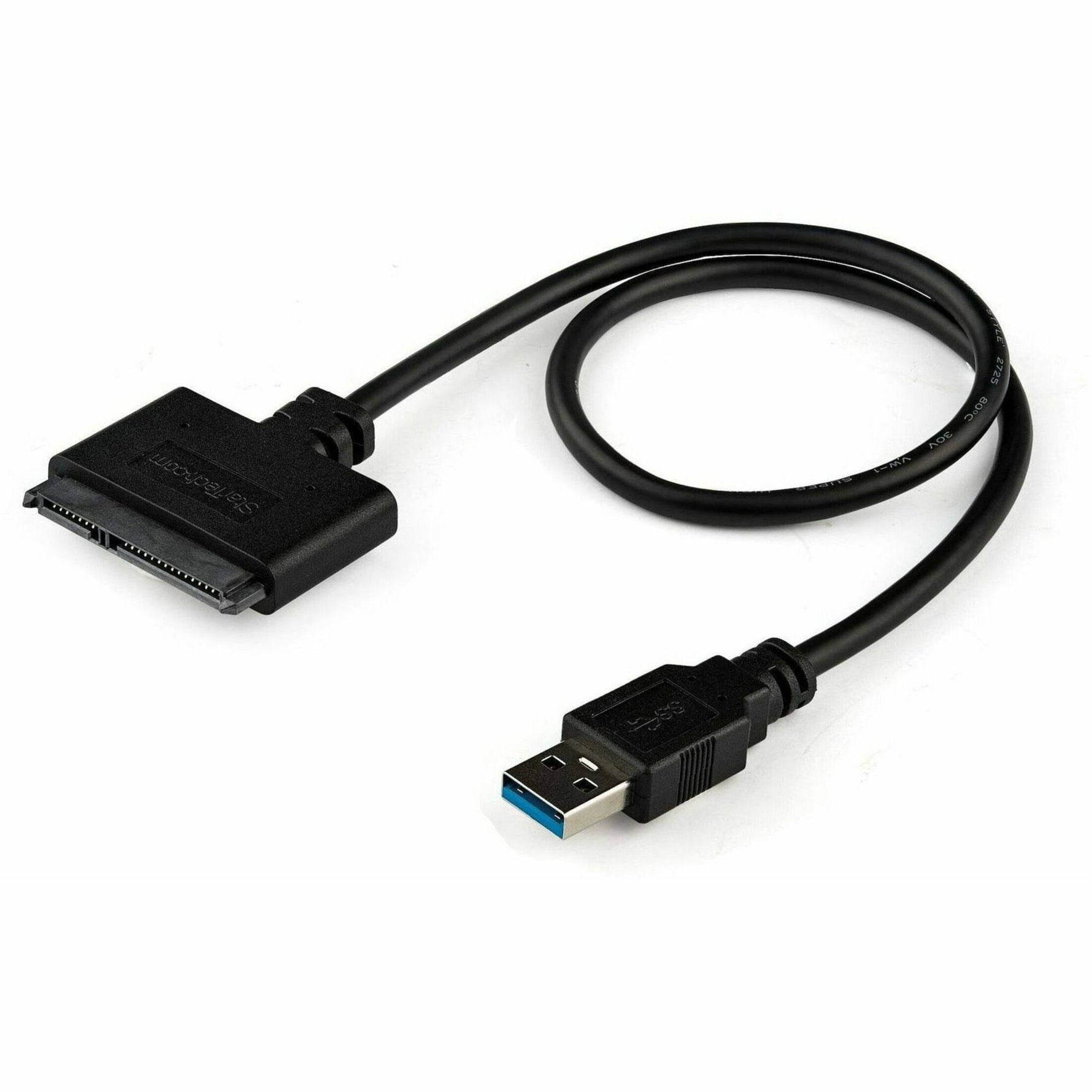 StarTech.com SATA to USB Cable USB 3.0 UASP - 2.5 SATA SSD / HDD - Hard Drive USB Adapter Cable - Hard Drive Transfer Cable