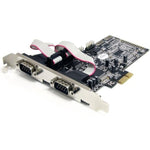 StarTech.com Serial Adapter with 16550, 16C450 UART - Dual-profile Plug-in Card - 1 - Left view