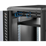 StarTech.com 1U 4-Post 19.5 to 38in Adjustable Mounting Depth Rack Mount Shelf - Heavy Duty Fixed Rack Shelf - 330 lb / 150kg - 27.5in Deep~ - Alternate view 7