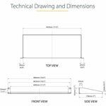 StarTech.com 1U Server Rack Shelf, Universal Rack Mount Cantilever Tray for 19' Network Equipment Rack, Heavy Duty Steel, 7' (17.8cm) Deep - Alternate view 7