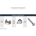 StarTech.com 1U 19in Steel Vertical Wall Mount Equipment Rack Bracket - Alternate view 6