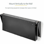 StarTech.com 1U 19in Steel Vertical Wall Mount Equipment Rack Bracket - Alternate view 10