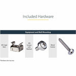 StarTech.com 1U 19in Steel Vertical Wall Mount Equipment Rack Bracket - Alternate view 13