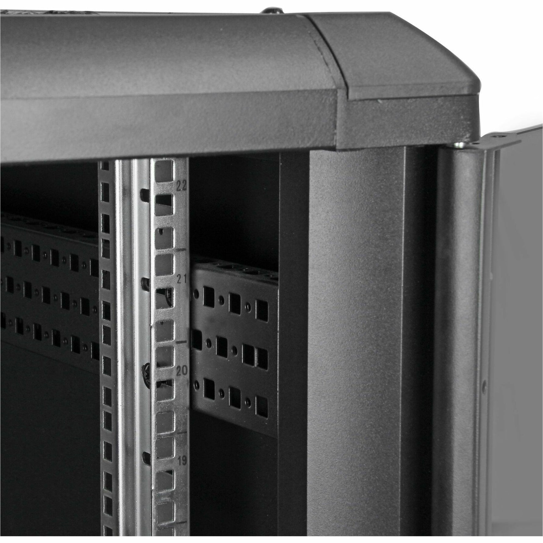 StarTech.com 4-Post 22U Server Rack Cabinet, 19' Data Rack Cabinet for Computer / IT Equipment, Home Network Rack, Half Height Server Rack - Alternate view 8