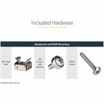 StarTech.com 4U 19in Steel Vertical Wallmount Equipment Rack Bracket - Alternate view 6