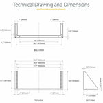 StarTech.com 4U 19in Steel Vertical Wallmount Equipment Rack Bracket - Alternate view 7