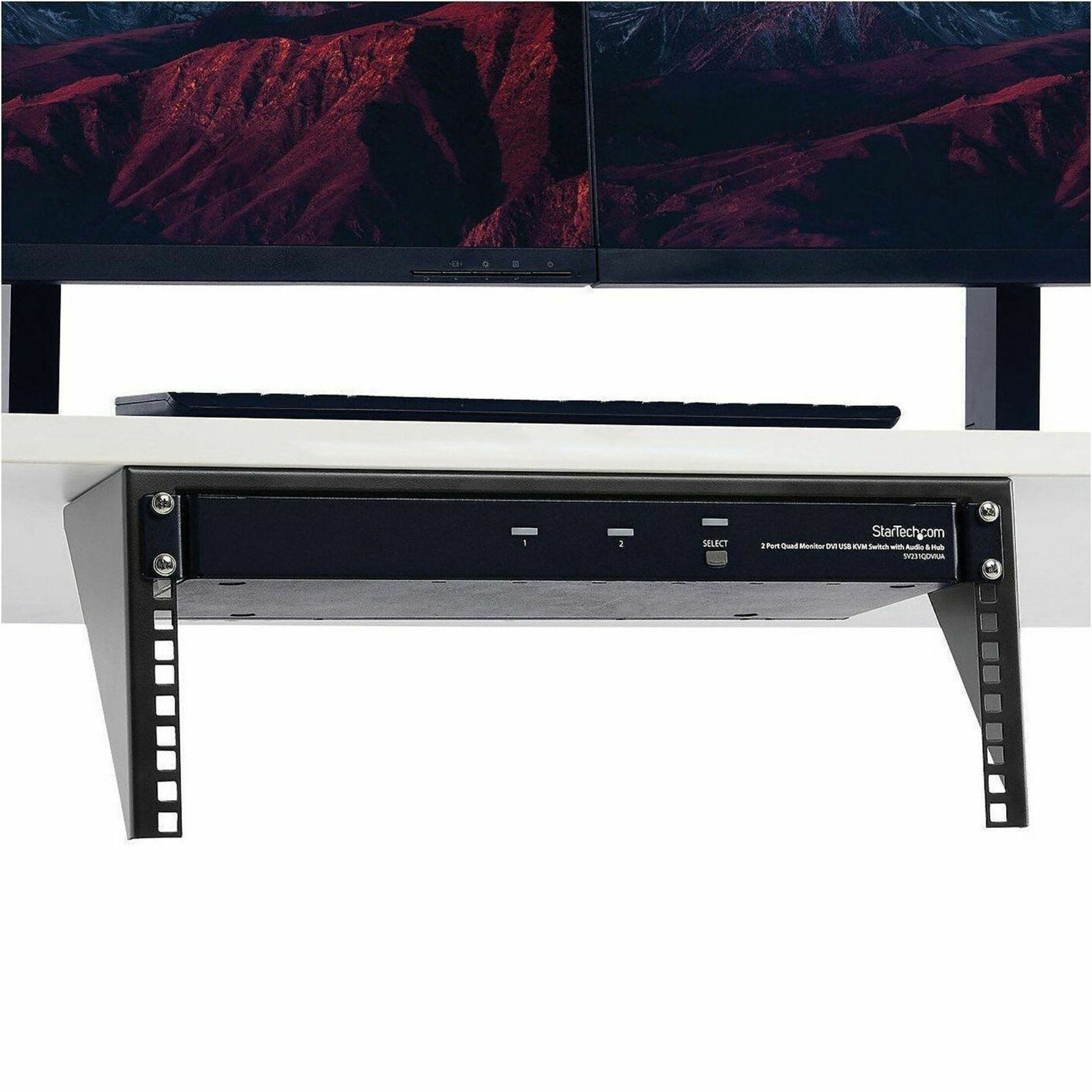 StarTech.com 4U 19in Steel Vertical Wallmount Equipment Rack Bracket - Alternate view 9