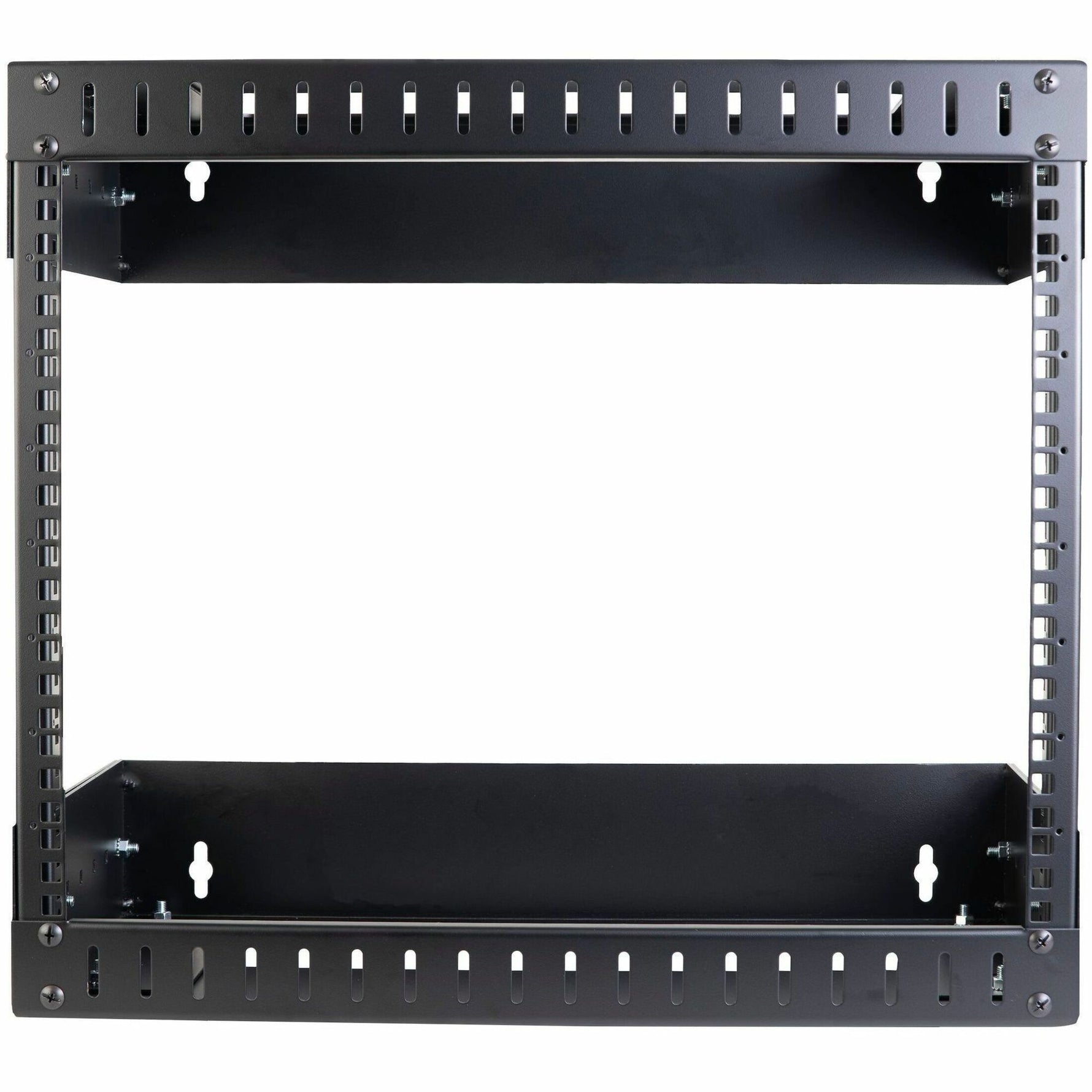 StarTech.com 2-Post 8U Heavy-Duty Wall Mount Network Rack, 19' Open Frame Server Rack with Adjustable Depth, Data Rack for IT Equipment~ - Alternate view 6