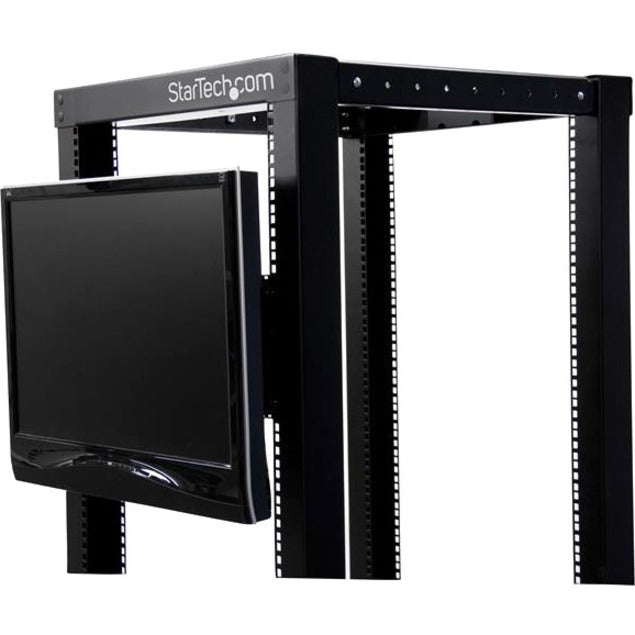 StarTech.com Universal VESA LCD Monitor Mounting Bracket for 19in Rack or Cabinet - Left view