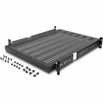 StarTech.com 2U 20 to 30in Adjustable Mounting Depth Vented Sliding Rack Mount Shelf - 50lbs / 22.7kg - 24in Deep - Alternate view 6