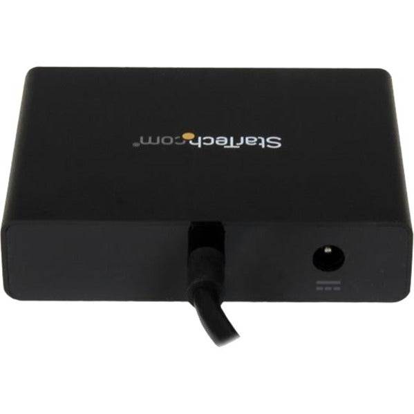 StarTech.com Mini DisplayPort to DisplayPort Multi Monitor Splitter - 3-Port MST Hub - mDP 1.2 to 3x DP MST Hub - Top view