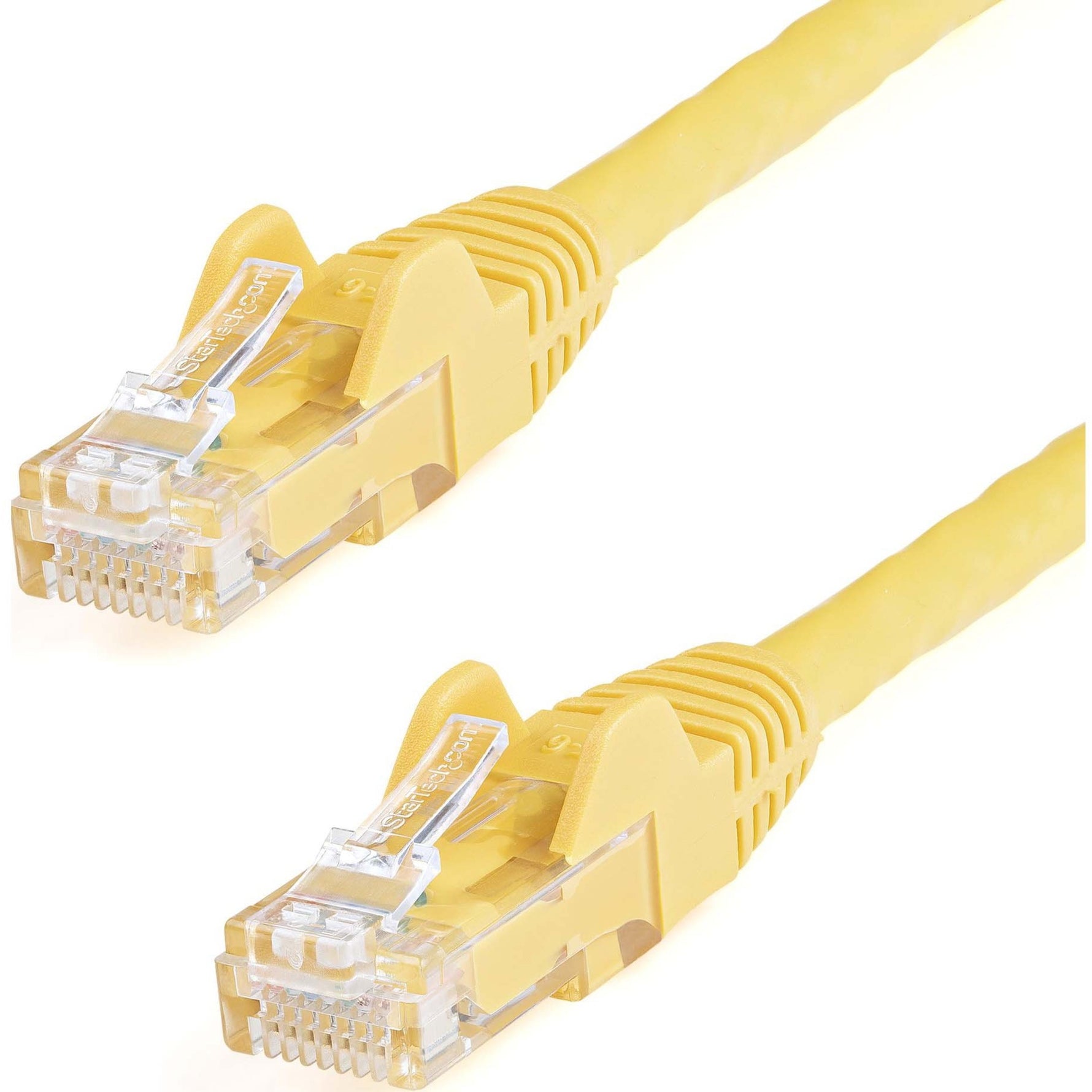StarTech 3m CAT6 Ethernet Cable - Yellow Snagless Gigabit - 100W PoE UTP 250Mhz Category 6 Patch Cord UL Certified Wiring/TIA