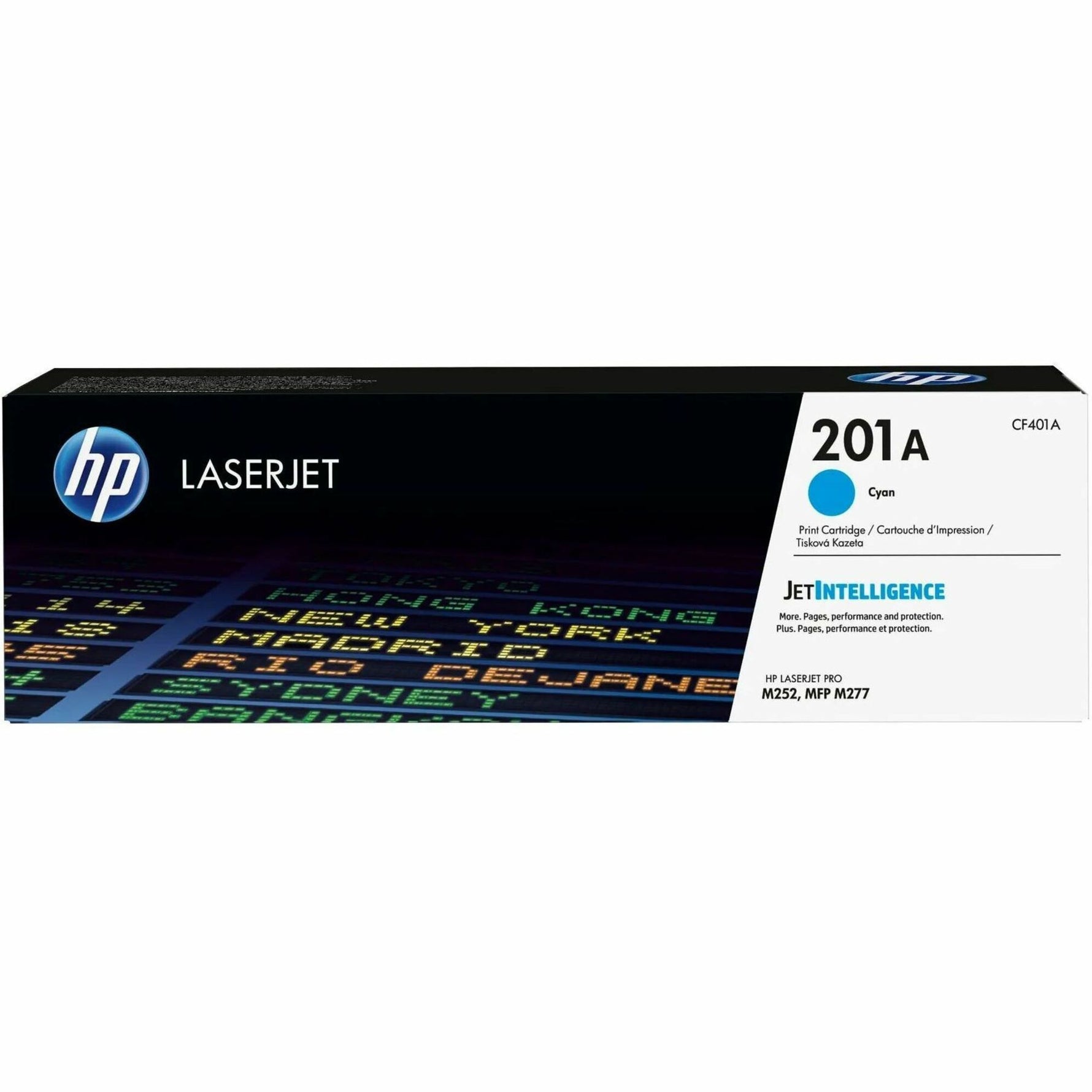 HP 201A Original Laser Toner Cartridge - Cyan - 1 Each