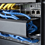 StarTech.com 1U Horizontal Finger Duct Rack Cable Management Panel with Cover - Alternate view 6