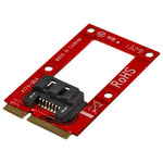 StarTech.com mSATA to SATA Adapter - TAA Compliant - Left view