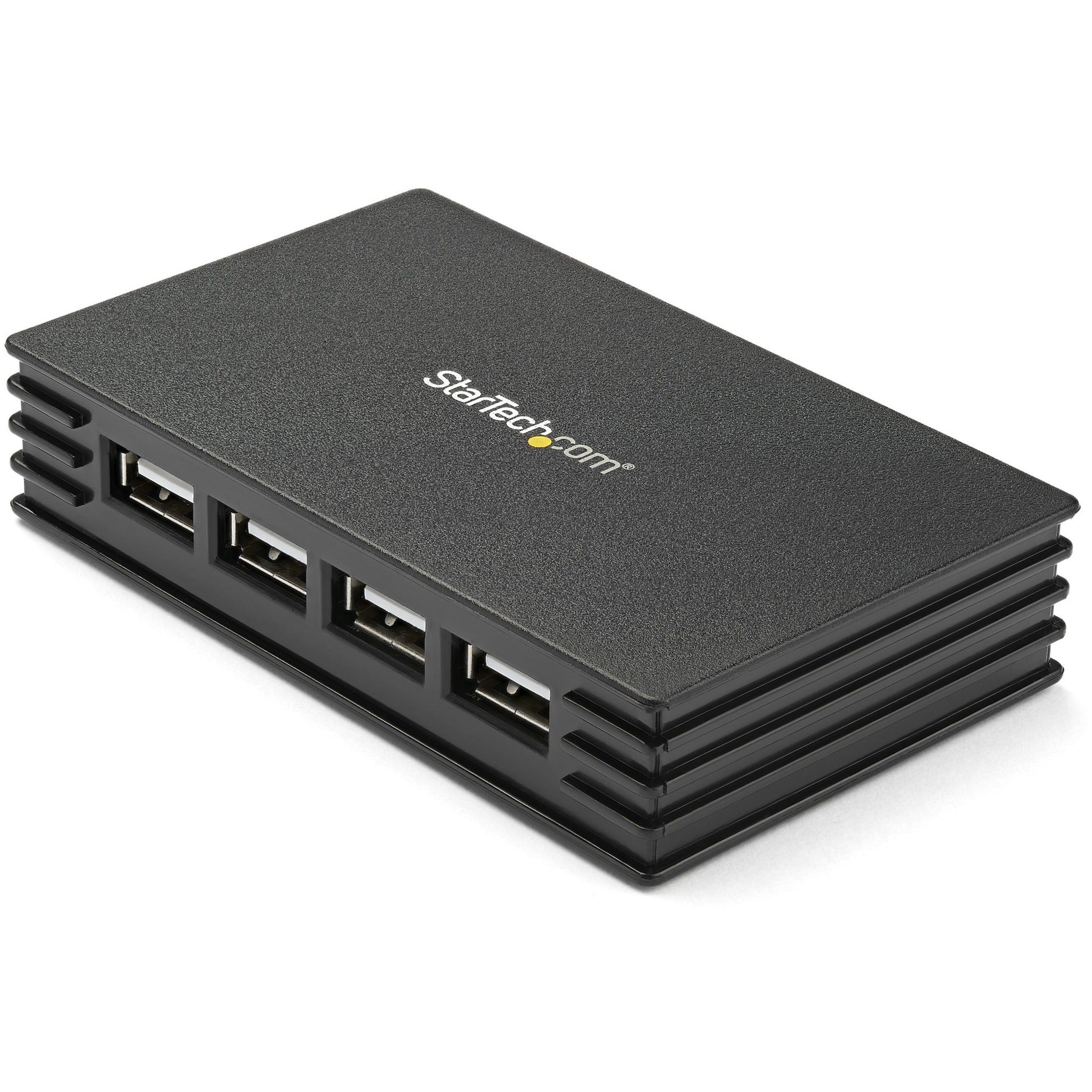 StarTech.com USB Hub - USB - External - Black