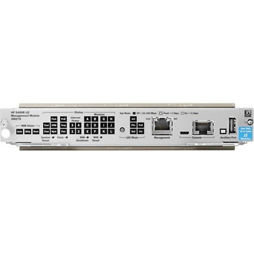 HPE zl2 Management Module - 1 x Management, 1 x Management, 1 x Management, 1 x USB - 1