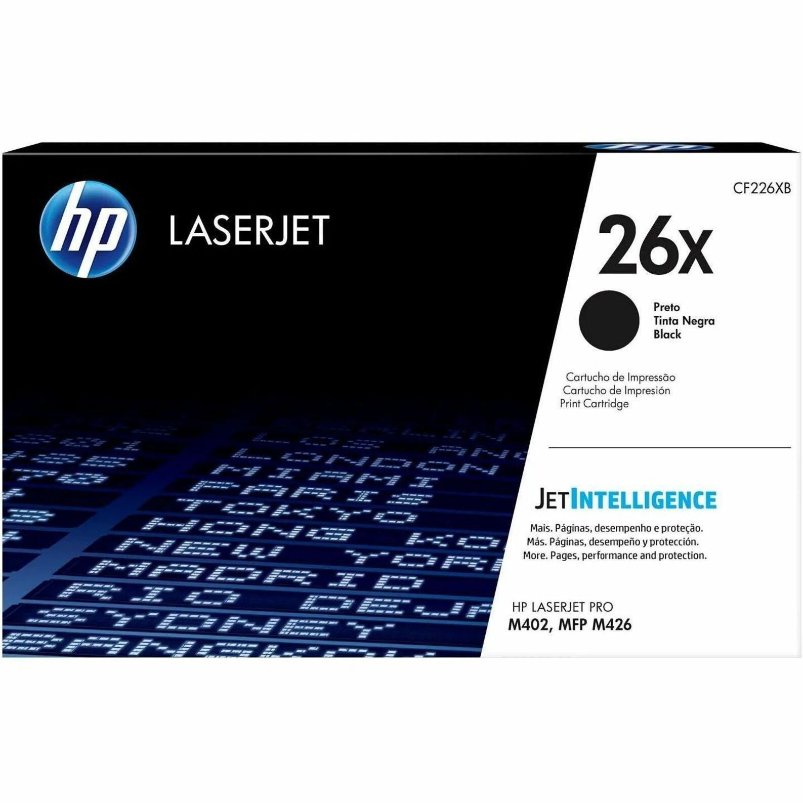 HP 26X Original High Yield Laser Toner Cartridge - Black - 1 Each