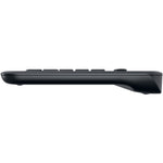Logitech K400 Plus Keyboard - Wireless Connectivity - USB Interface - TouchPad - QWERTY Layout - Black - Left view