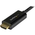 StarTech.com 3ft (1m) Mini DisplayPort to HDMI Cable, 4K 30Hz Video, Mini DP to HDMI Adapter/Converter Cable, mDP to HDMI Monitor/Display - Left view