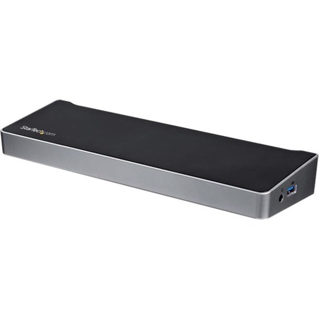 StarTech.com Triple Monitor USB 3.0 Docking Station for Laptops - Mac & Windows - USB Fast Charge Port - Up to 4K - USB3DOCKH2DP