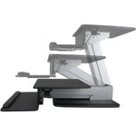 StarTech.com Height Adjustable Standing Desk Converter - Sit Stand Desk with One-finger Adjustment - Ergonomic Desk - Alternate view 6