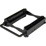StarTech.com Dual 2.5' SSD/HDD Mounting Bracket for 3.5' Drive Bay - Tool-Less Installation - 2-Drive Adapter Bracket for Desktop Computer - Left view