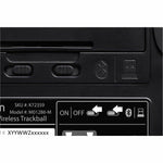 Kensington Expert Mouse Trackball - Bluetooth/Radio Frequency - USB - DiamondEye - 4 Button(s) - Black - 1 Each - Connections diagram