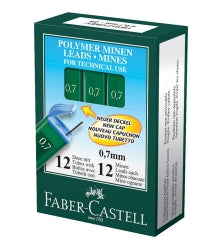Faber-Castell Leads Polymer 0.7mm 2B (Box 12)