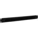 StarTech.com 1U High-density Brush Strip Cable Management Panel, Sturdy Steel Horizontal Data Centre Cable Organizer - Right view