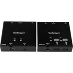 StarTech.com Video Extender Transmitter/Receiver - Wired - TAA Compliant - Top view