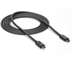 StarTech.com 2m (6.6ft) Thunderbolt 3 Cable, 20Gbps, 100W PD, 4K Video, Thunderbolt-Certified, Compatible w/ TB4/USB 3.2/DisplayPort - Alternate view 7