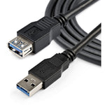 StarTech.com 2m Black SuperSpeed USB 3.0 (5Gbps) Extension Cable A to A - M/F - Alternate view 7