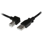 StarTech.com 1m USB 2.0 A to Left Angle B Cable - M/M - Left view