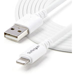 StarTech.com 3m (10ft) Long White AppleÂ&reg; 8-pin Lightning Connector to USB Cable for iPhone / iPod / iPad - Alternate view 7