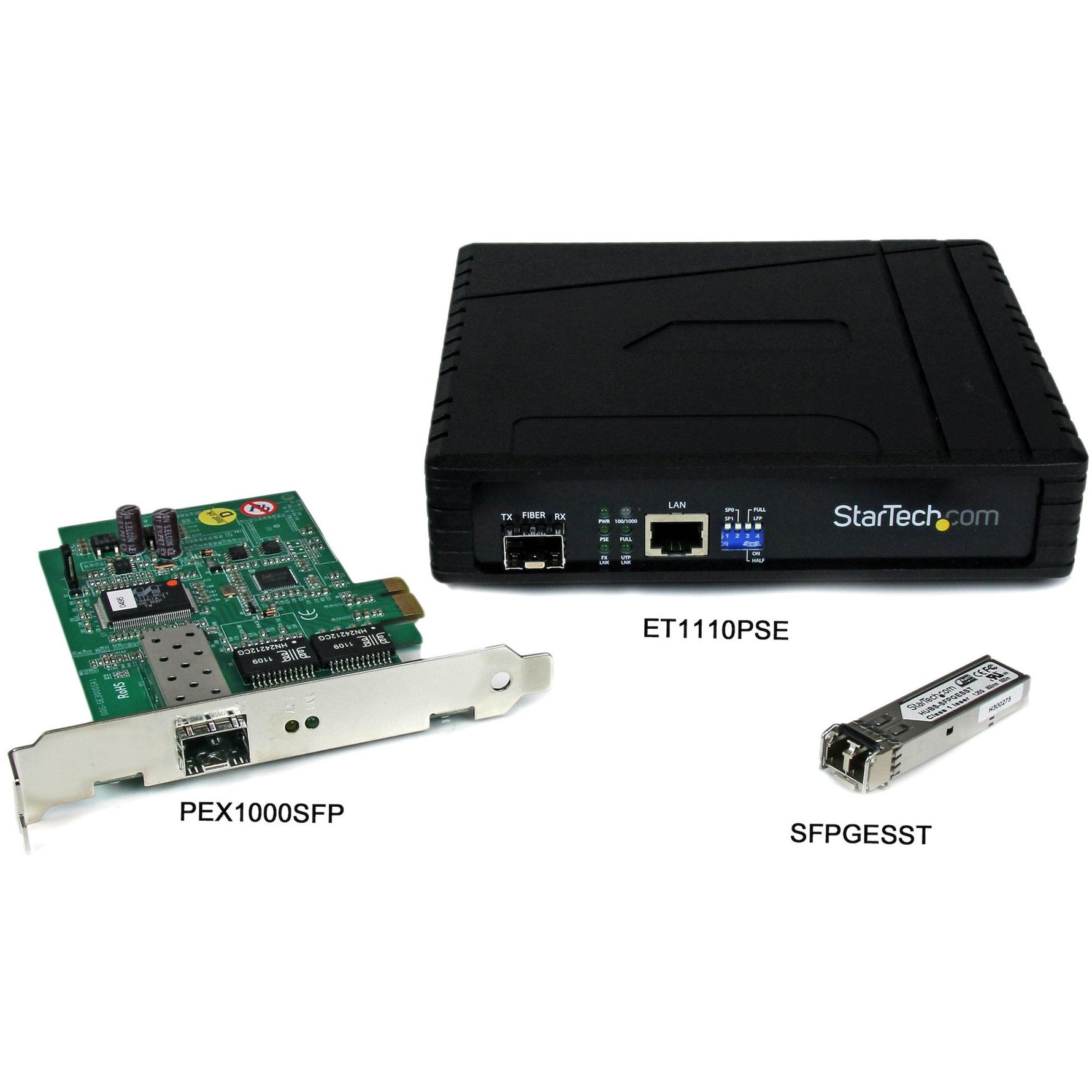 StarTech.com SFP (mini-GBIC) - 1 x LC Duplex 1000Base-SX Network - 1 Each - Alternate view 6