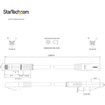 StarTech 10m CAT6 Ethernet Cable - White Snagless Gigabit - 100W PoE UTP 250Mhz Category 6 Patch Cord UL Certified Wiring/TIA - Alternate view 7