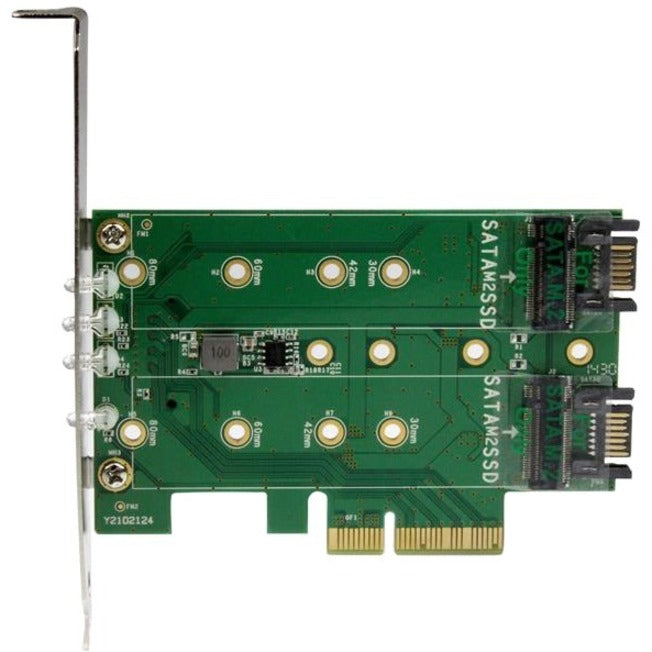StarTech.com M.2 to PCI Express Adapter - TAA Compliant - Top view