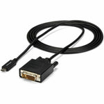 StarTech.com 6.6 ft / 2 m USB-C to DVI Cable - USB Type-C Video Adapter Cable - 1920 x 1200 - Black - Alternate view 6
