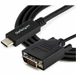 StarTech.com 6.6 ft / 2 m USB-C to DVI Cable - USB Type-C Video Adapter Cable - 1920 x 1200 - Black - Alternate view 7