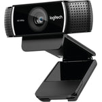 Logitech C922 Webcam - 60 fps - USB 2.0 - Left view