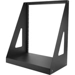 StarTech.com 2-Post 12U Heavy-Duty Desktop Server Rack, Small Open Frame 19in Network Rack for Home/Office IT Equipment, TAA Compliant - Left view