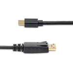 StarTech.com 10ft (3m) Mini DisplayPort to DisplayPort 1.2 Cable, 4K x 2K mDP to DisplayPort Adapter Cable, Mini DP to DP Cable - Alternate view 6