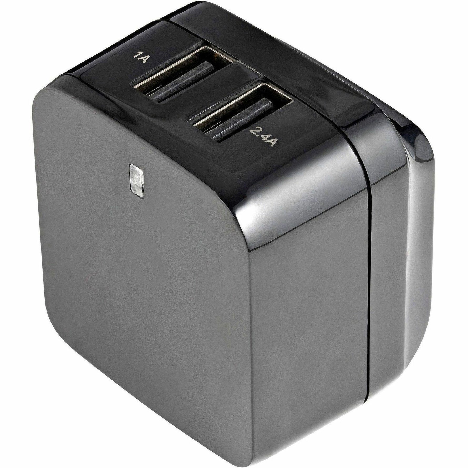 StarTech.com Travel USB Wall Charger - 2 Port - Black - Universal Travel Adapter - International Power Adapter - USB Charger - Alternate view 10
