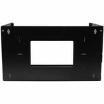 StarTech.com 2-Post 4U Open Frame Wall Mount Network Rack with Built-in Shelf and Adjustable Depth, Computer Rack for IT Equipment, TAA~ - Alternate view 6