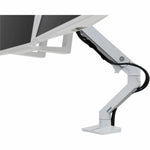Ergotron Mounting Arm for Monitor, Display Screen, LCD Display - White - Landscape/Portrait - Alternate view 9