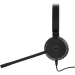 Jabra Evolve 30 II Wired Over-the-head Stereo Headset - Black - Left view